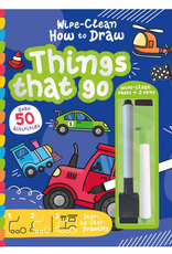 House of Marbles Wipe Clean How to Draw Things That Go