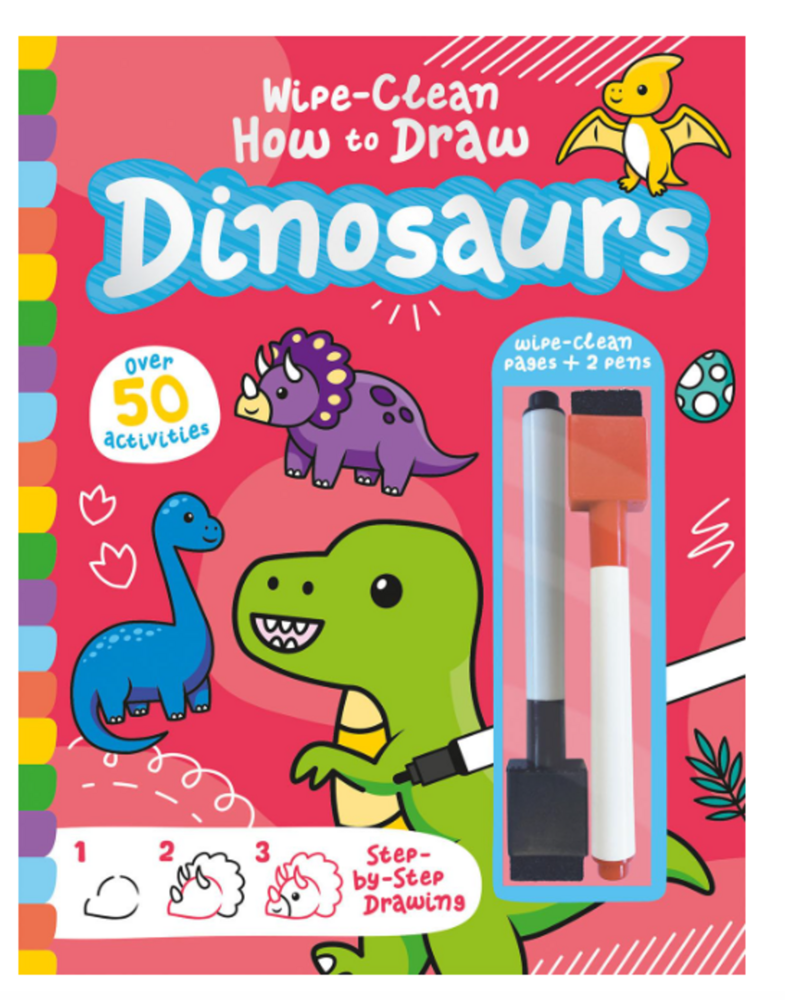 House of Marbles Wipe Clean How to Draw Dinosaurs