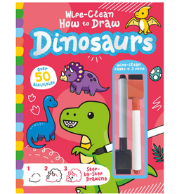 House of Marbles Wipe Clean How to Draw Dinosaurs
