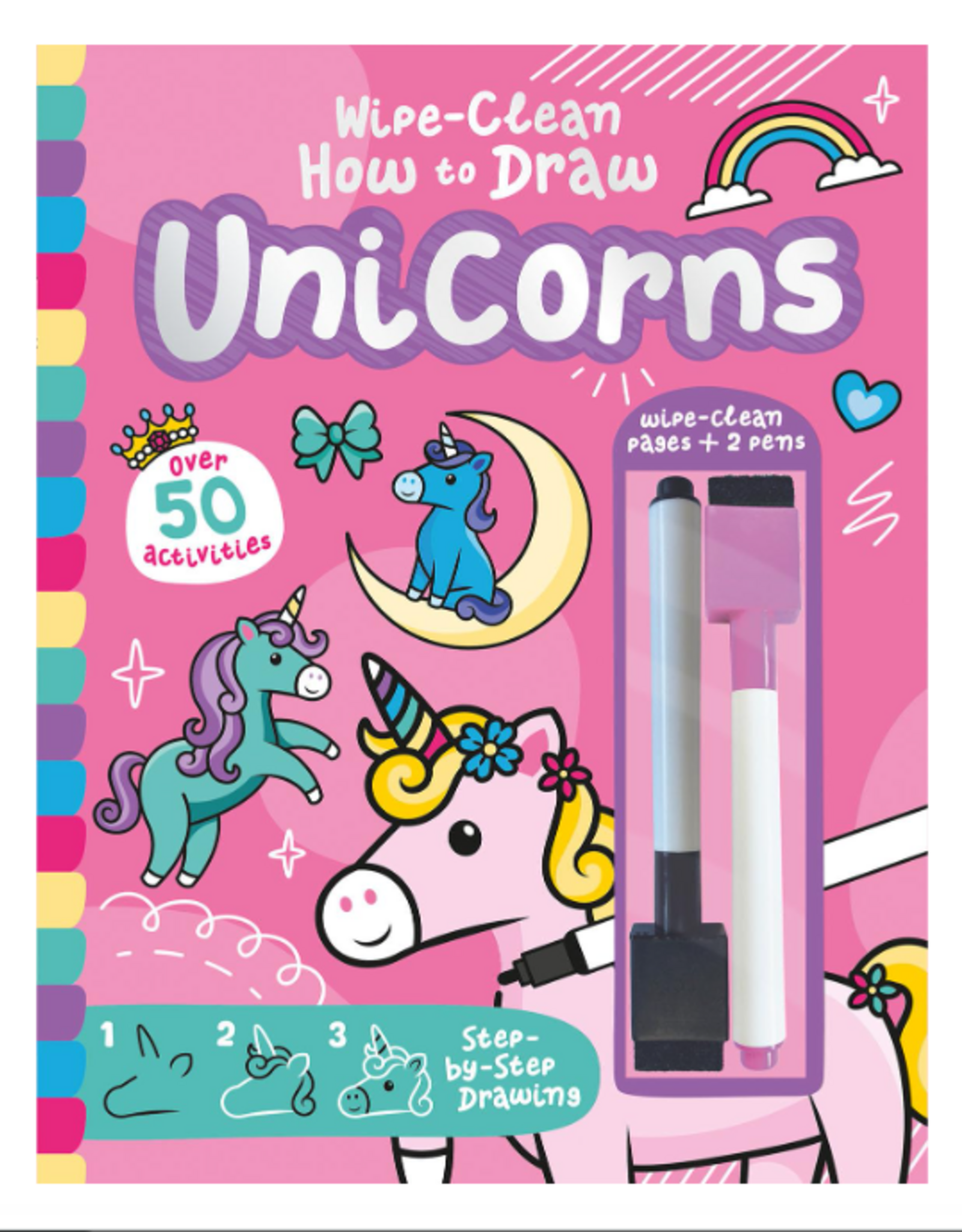 House of Marbles Wipe Clean How to Draw Unicorns