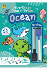 House of Marbles Wipe Clean How to Draw Ocean