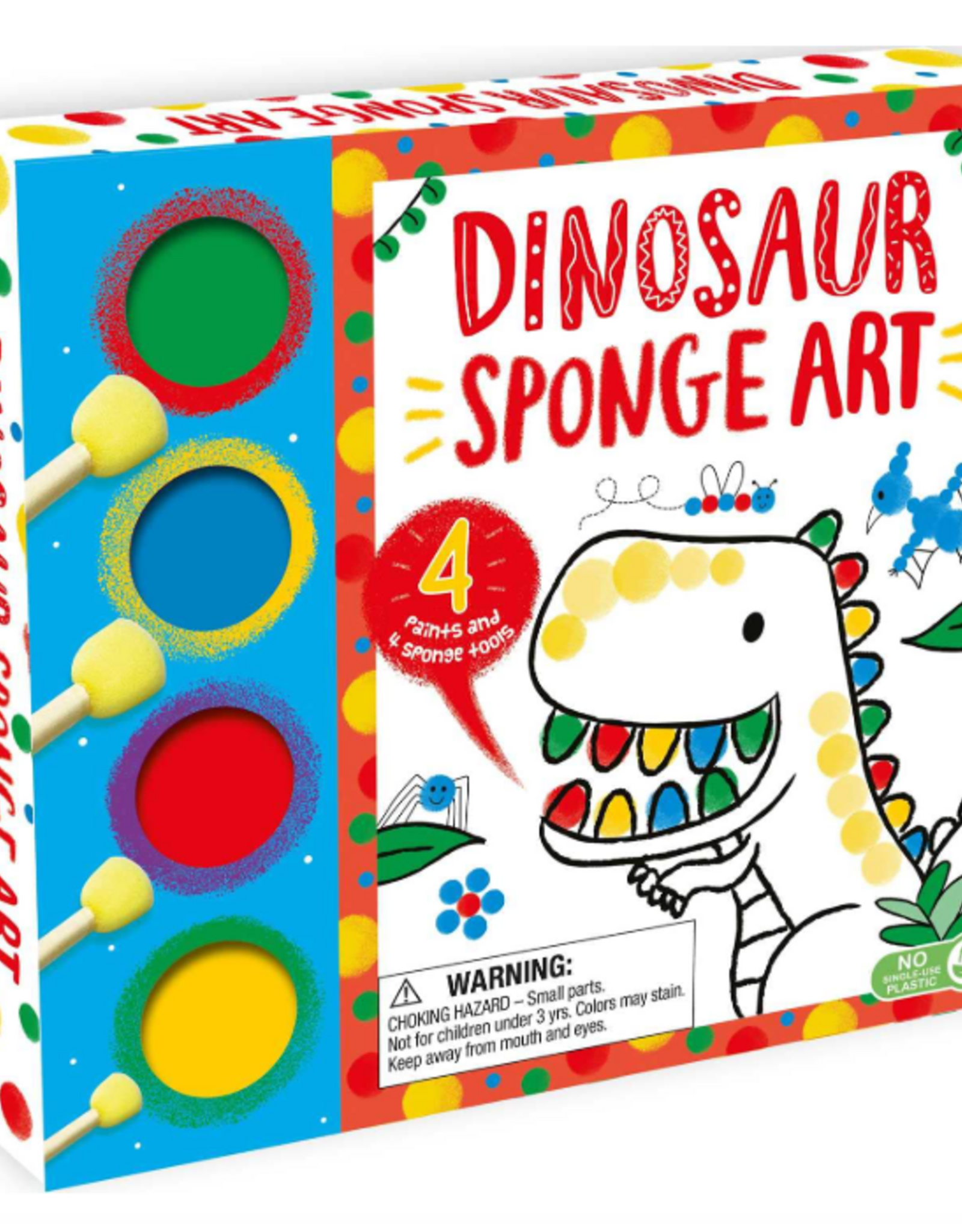 House of Marbles Dinosaur Sponge Art