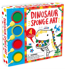 House of Marbles Dinosaur Sponge Art