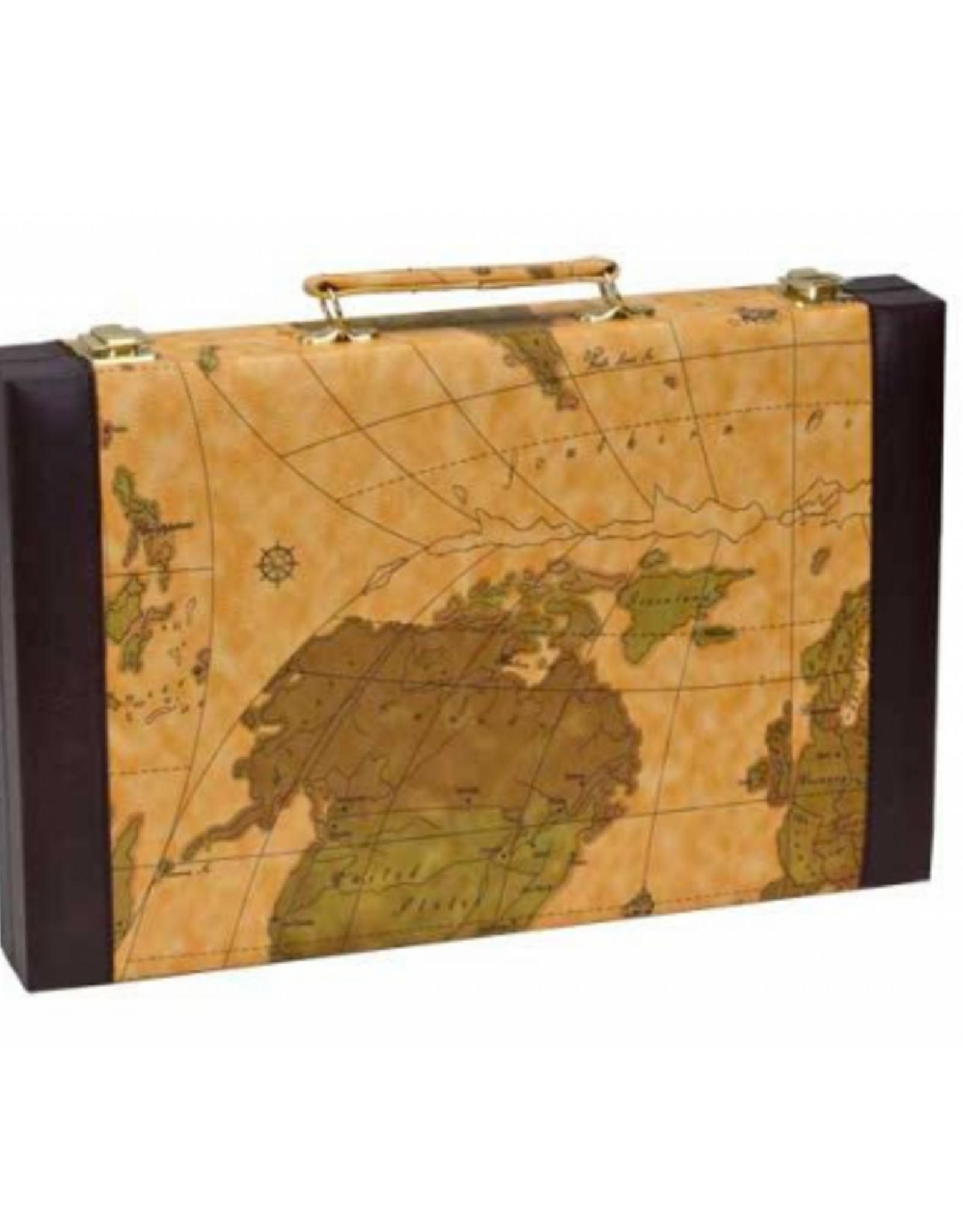 CHH Games 9" MAP BACKGAMMON
