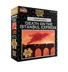 University Games PUZZLE - MYSTERY - Death on the Instabul Express - 1000pc