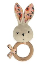 Kaloo TEETHING RING - RABBIT/POPPIES