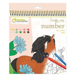 My Mandarine Graffy Pop Number Horses