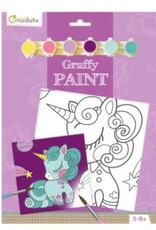 My Mandarine Graffy Unicorn Painting,