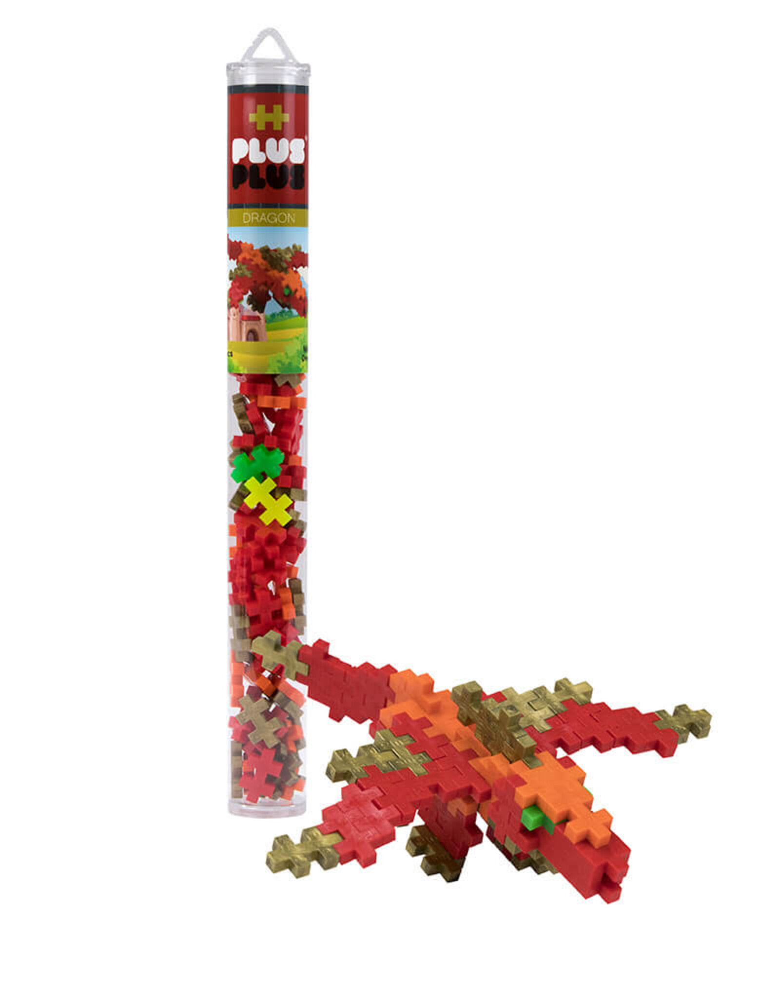 Plus Plus TUBE - DRAGON - 70pcs