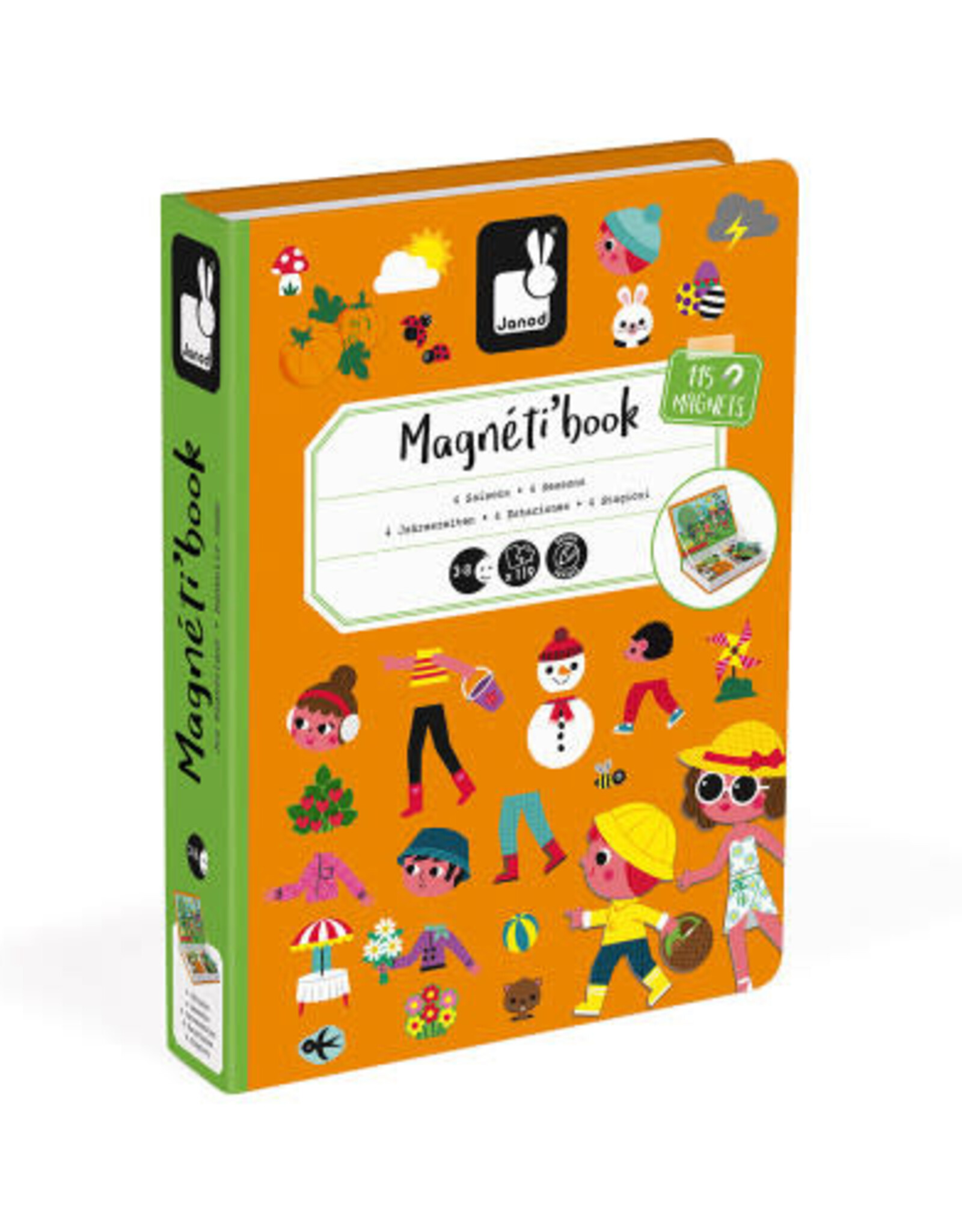 Janod MAGNÉTI'BOOK - 4 SEASONS