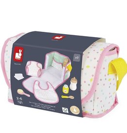 Janod NURSERY & CHANGING DOLL SET