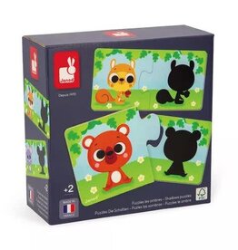 Janod PUZZLES - ANIMALS AND THEIR SHADOW