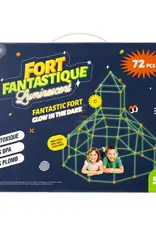 FANTASTIC FORT- GLOW IN THE DARK-72 PIECES