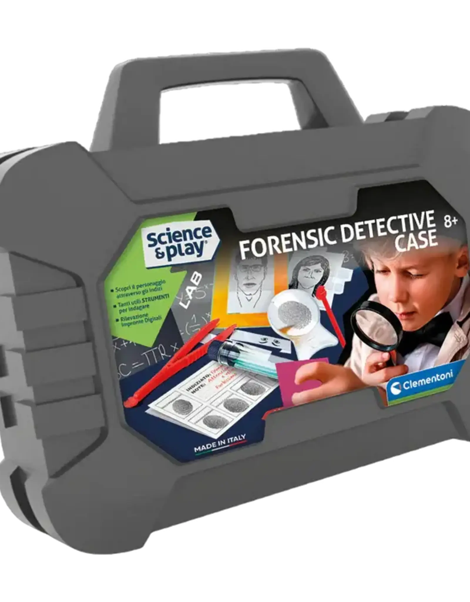 Clementoni SCIENCE & PLAY- FORENSIC DETECTIVE CASE