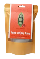 Pierre Belvedere PEAS IN A POD DIY CROCHET KEY RING KIT