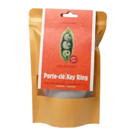 Pierre Belvedere PEAS IN A POD DIY CROCHET KEY RING KIT