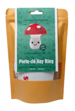 Pierre Belvedere MINI MUSHROOM DIY CROCHET KEYRING KIT