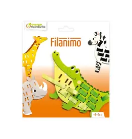 My Mandarine Ribbon weaving, wild animals