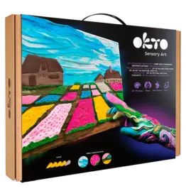 OKTO DIY 3D CREATIVE PAINTING SET - DUTCH FLOWER GARDEN
