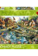 Schmidt VILLAGE ON THE EDGE OF THE FOREST 1000pc