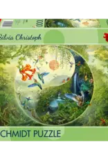 Schmidt YIN & YANG - IN THE FOREST OF HUMMINGBIRDS 1000pc