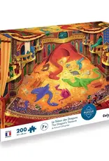 Calypto Puzzles 200pièces 480X330mm Le Trésor des Dragons