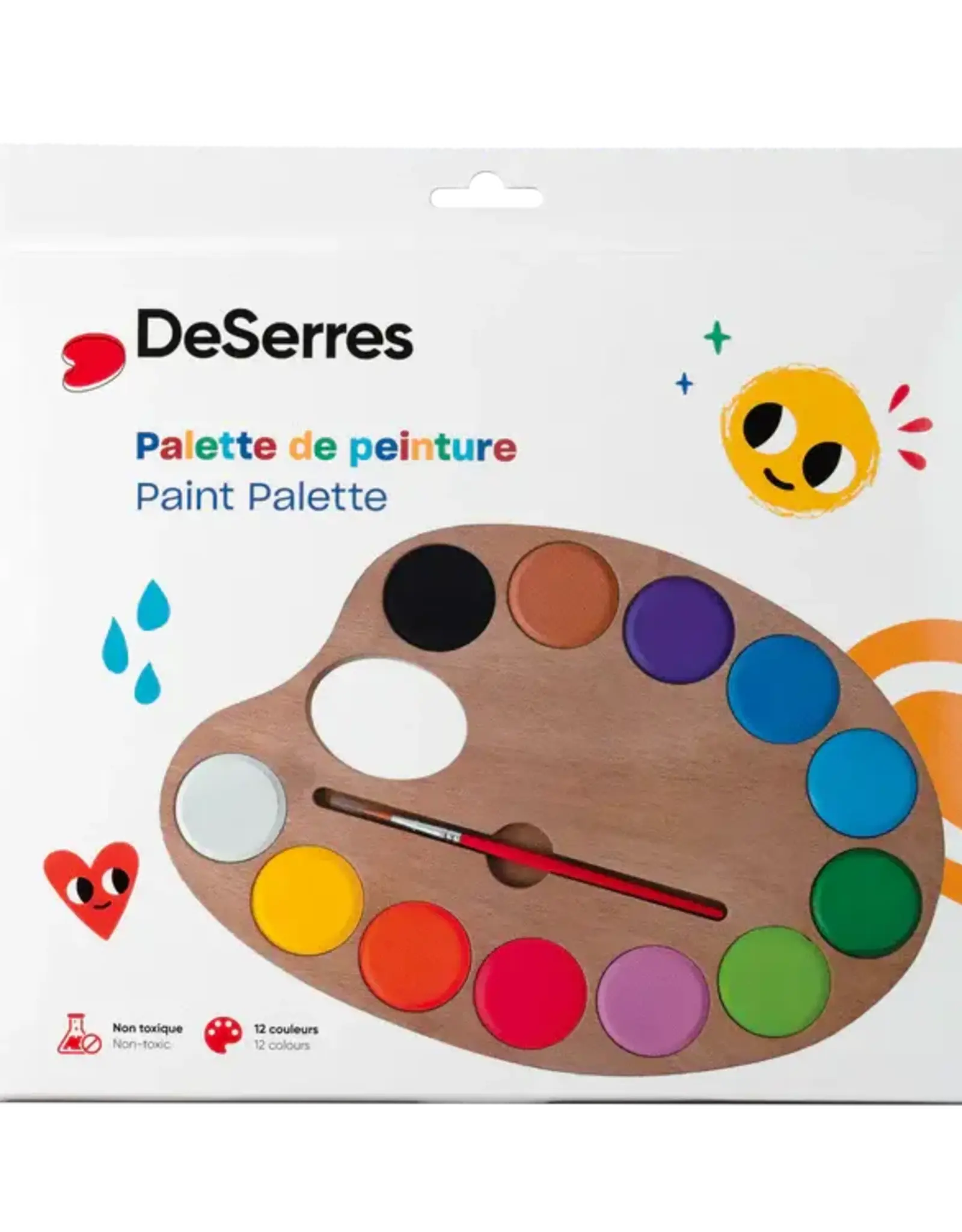 DeSerres KID'S PAINT PALETTE