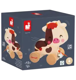 Janod FARM- PULL-ALONG COW