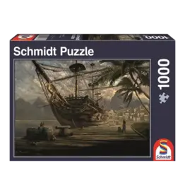 Schmidt BOAT IN PORT 1000pc