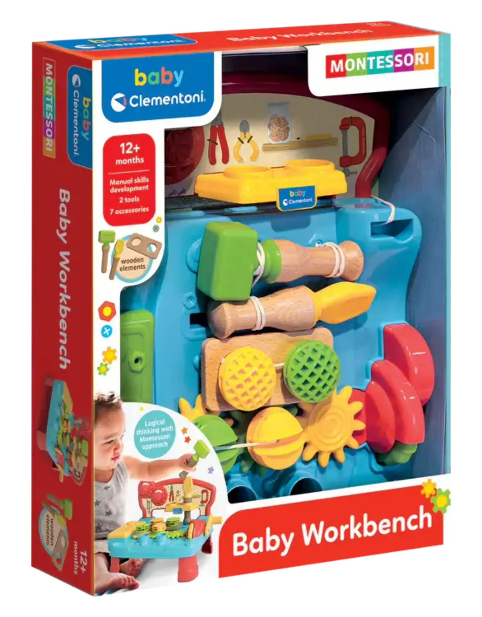 Clementoni BABY MONTESSORI- BABY WORKBENCH