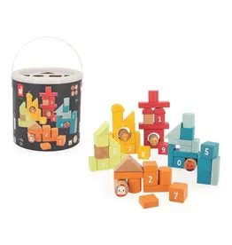 Janod THE FARM - BARREL 56 PCS