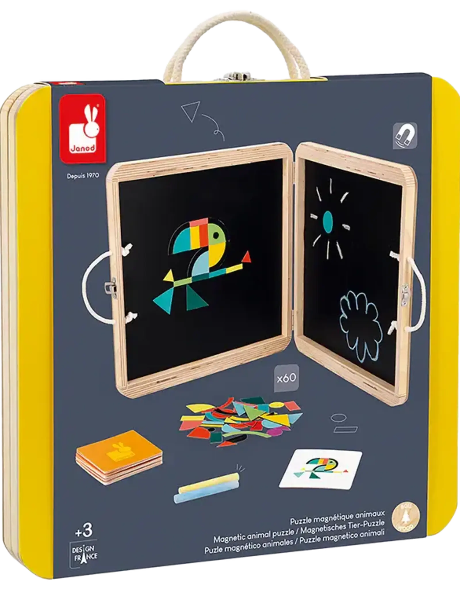 Janod MAGNETIC ANIMAL PUZZLE