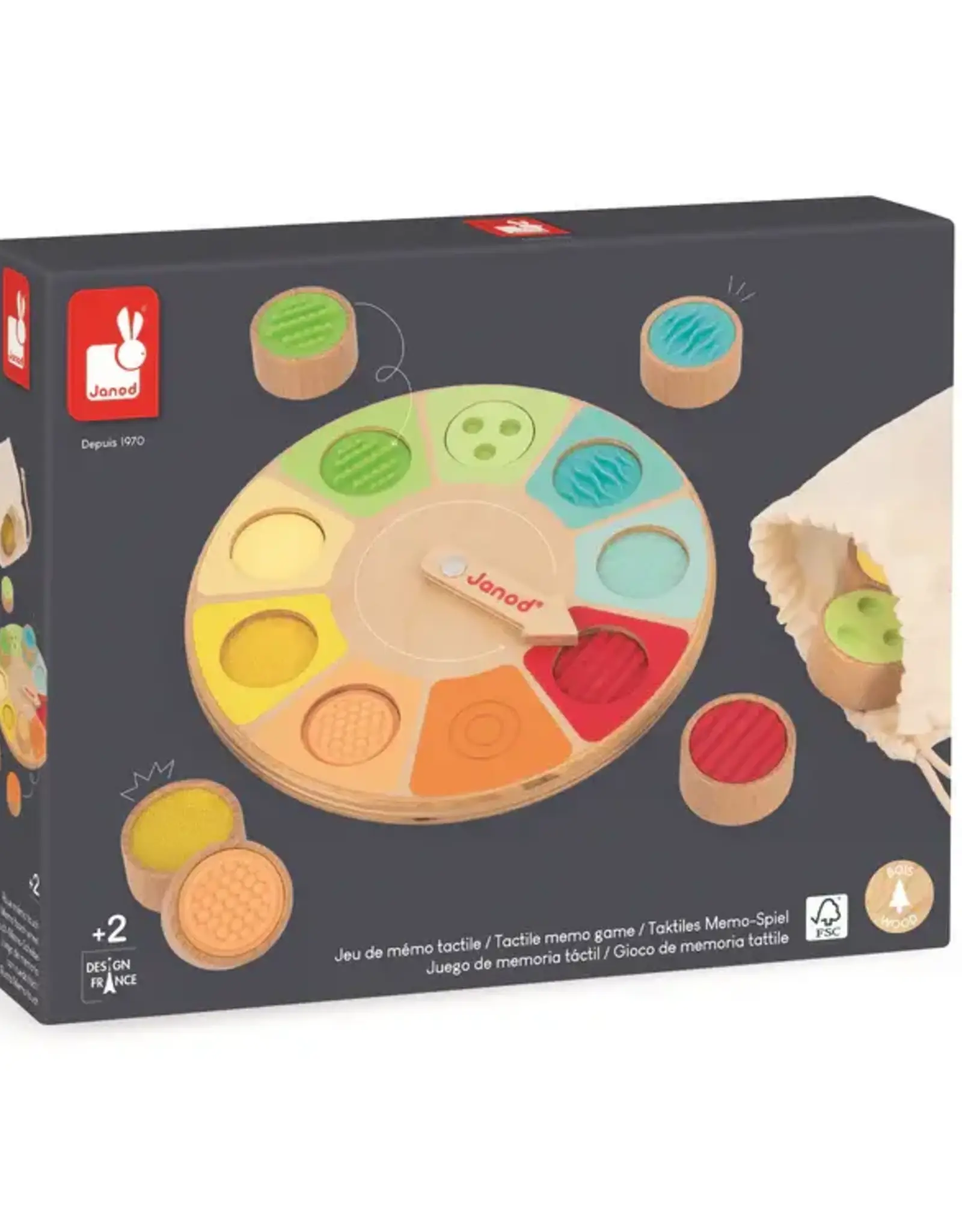 Janod SENSORY- MEMO TOUCH WHEEL