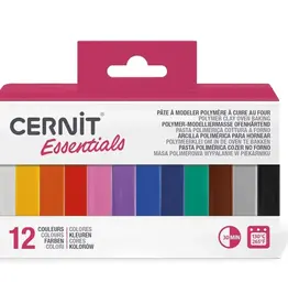 CERNIT Assortment Of Mini Blocks  12 Basic Colors  12x25g