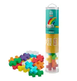 Plus Plus TUBE - BIG - RAINBOW- 15pcs