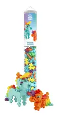 Plus Plus TUBE - RAINBOW UNICORNS - 100pcs