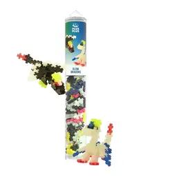 Plus Plus TUBE - GLOW DRAGONS - 100pcs