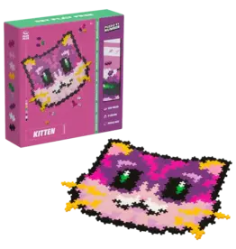 Plus Plus PUZZLE BY NUMBER - KITTEN - 500pcs