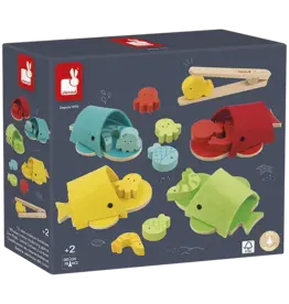 Janod WHALES COLOUR MATCHING GAME