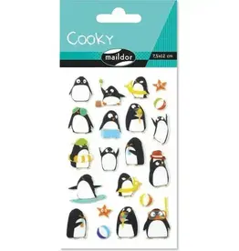 maildor Cooky Stickers Penguins 21 Stickers