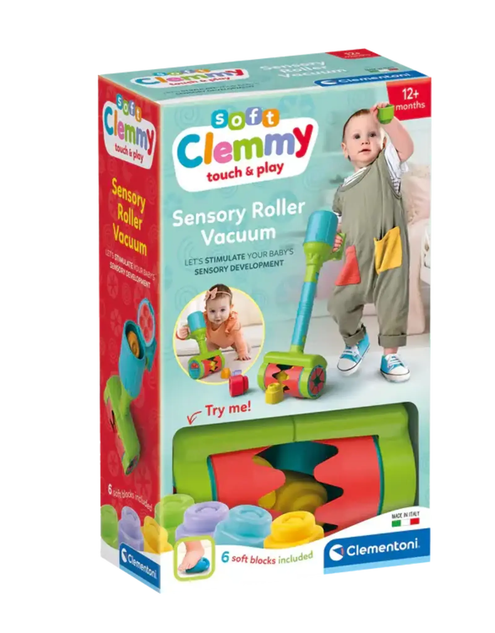 Clementoni CLEMMY- SENSORY VACUUM BROOM