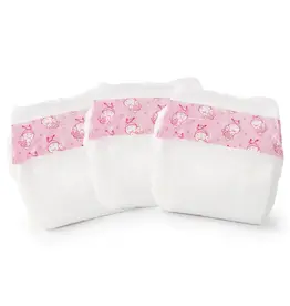3 DIAPERS FOR DOLLS