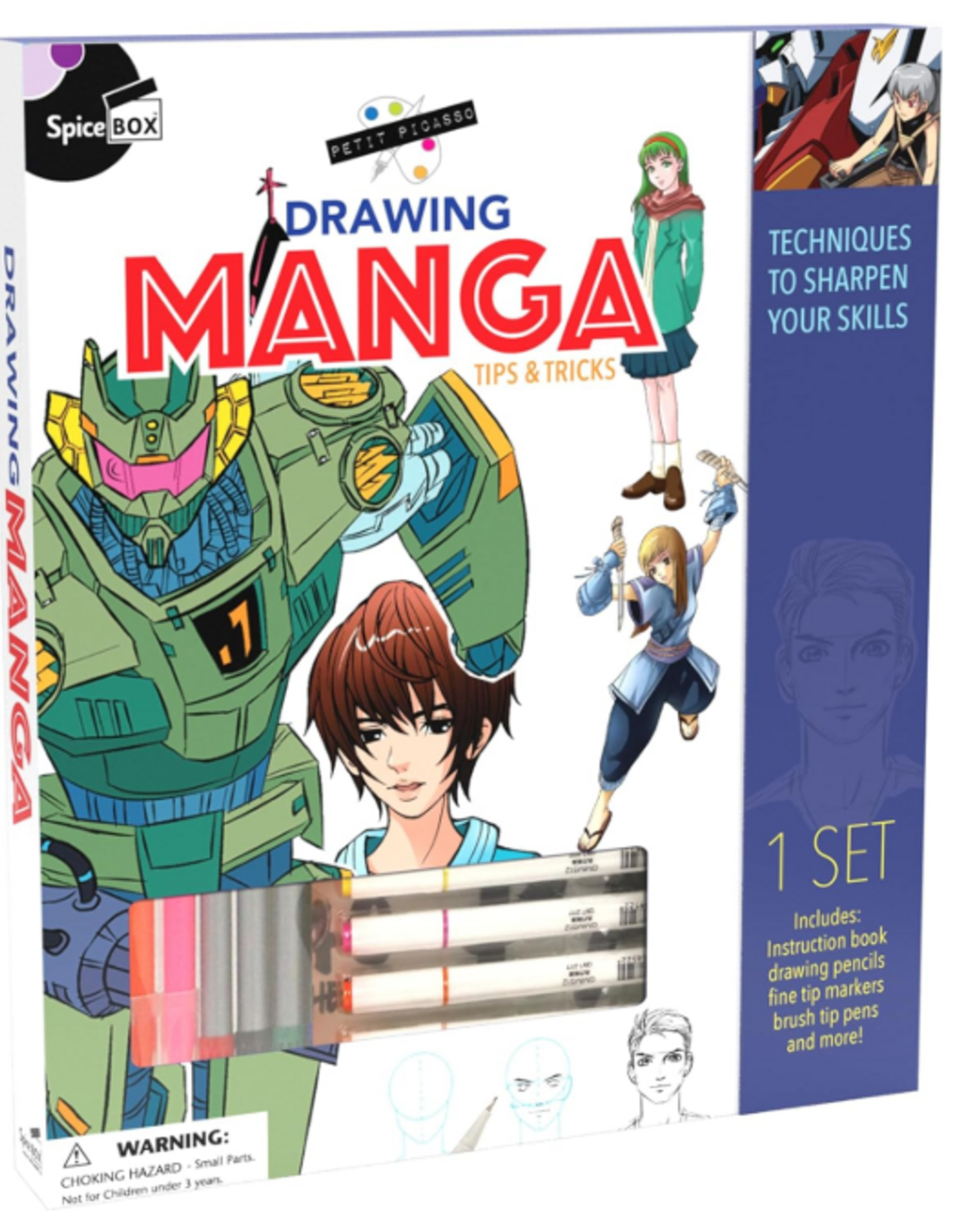 SpiceBox Petit Picasso Drawing Manga