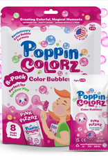 South Beach bubbles + Toys Poppin Colorz Pink Pizzaz 4-pack Refills