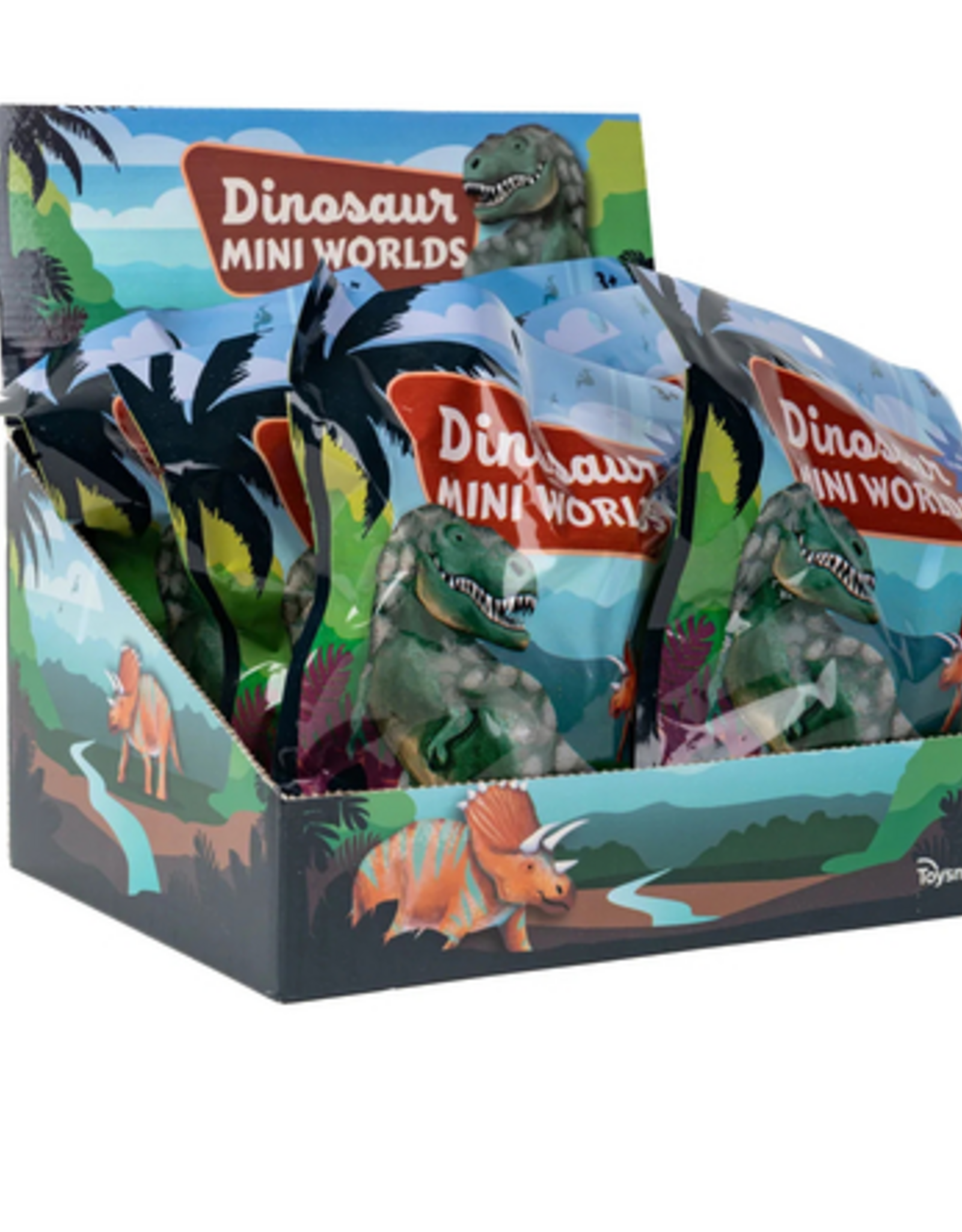 Toysmith Dinosaur Mini Worlds