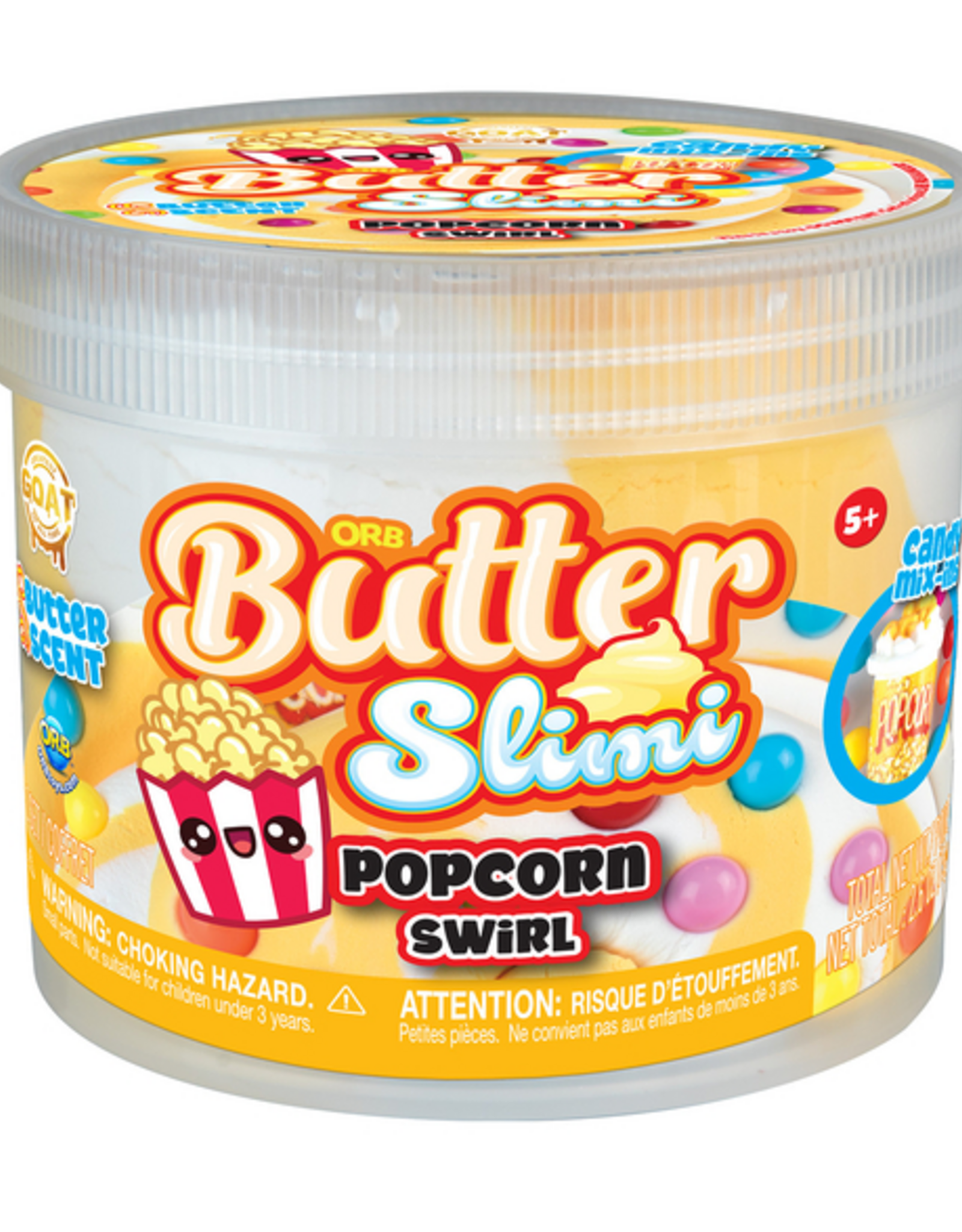 ORBtoys Butter Slimi Popcorn Swirl