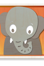 BeginAgain Paint & Stack Puzzlers - Elephant