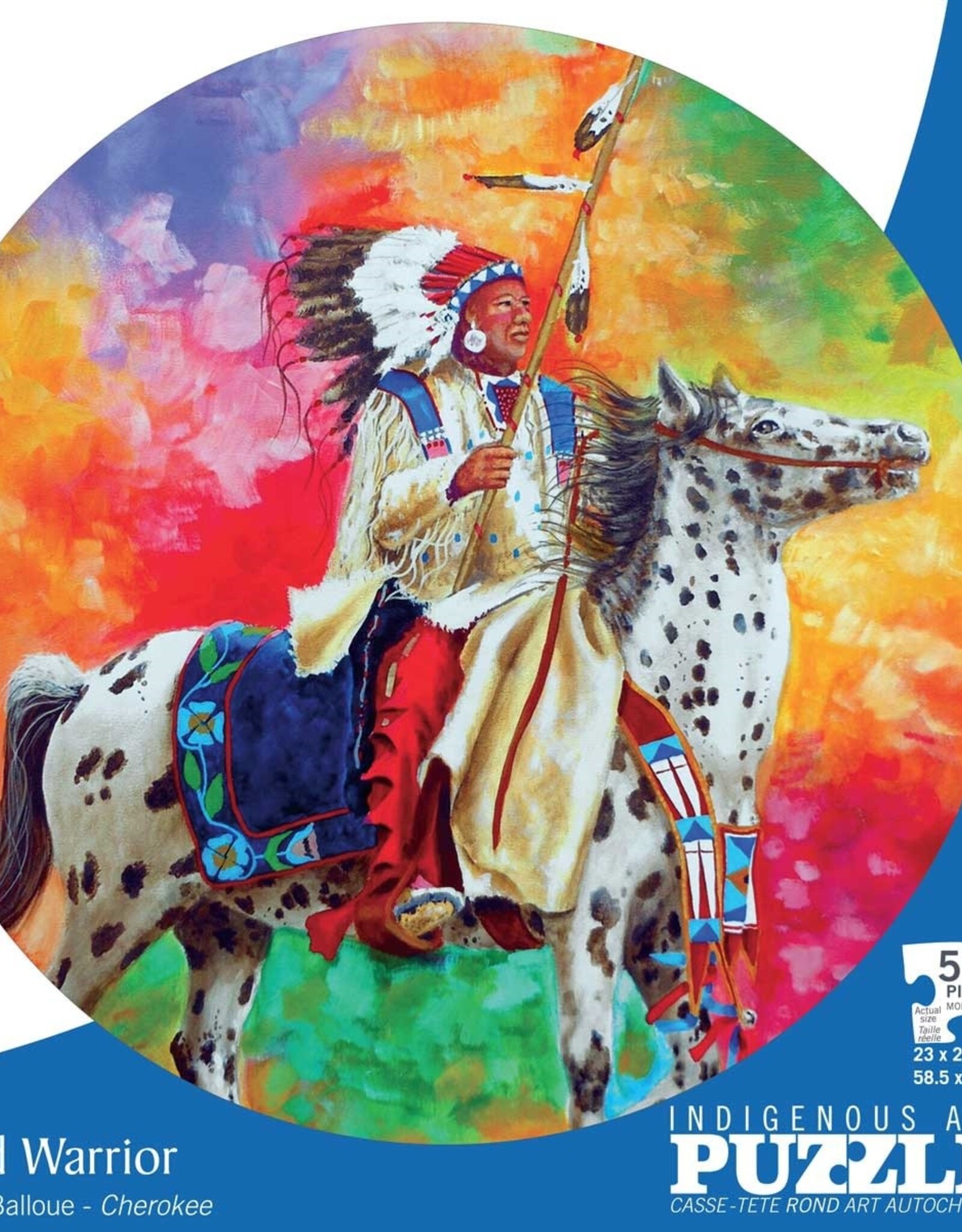 Indigenous Collection by CAP Proud Warrior Round 500pc