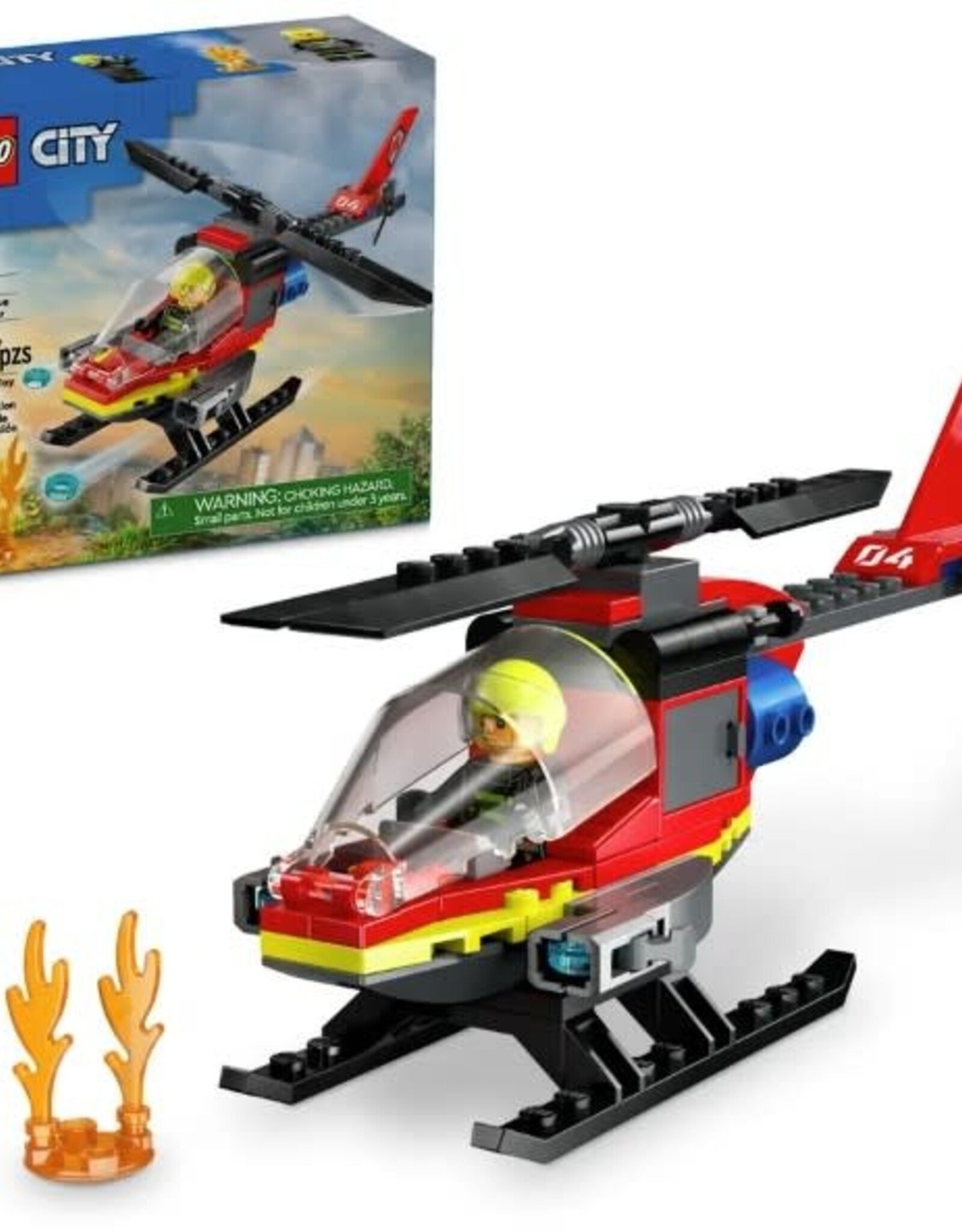 LEGO 60411 Fire Rescue Helicopter