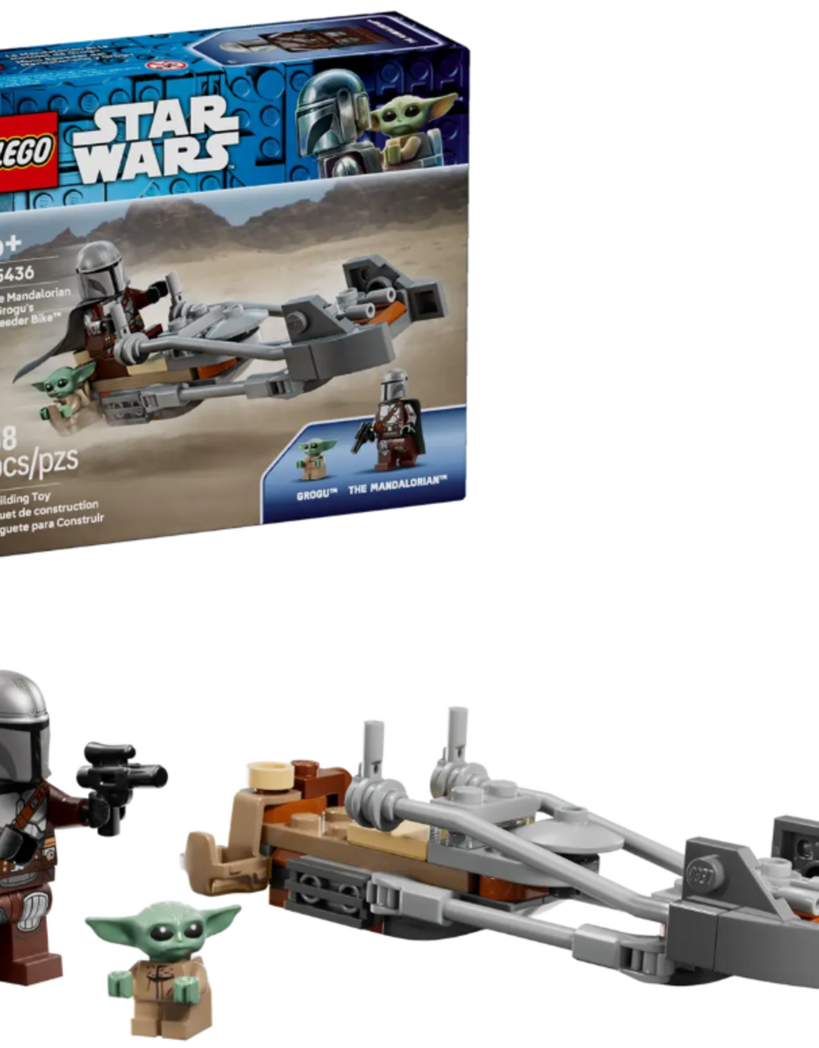 LEGO 75436 The Mandalorian & Grogu's Speeder Bike